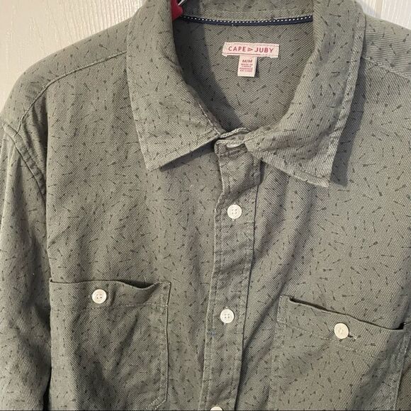 Cape Juby Men’s Button Down Long Sleeve Shirt, Med - Picture 3 of 11
